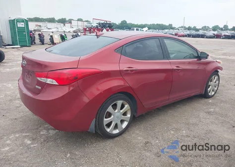 2013 Hyundai Elantra Limited из США, поврежденный, VIN 5NPDH4AE6DH210817